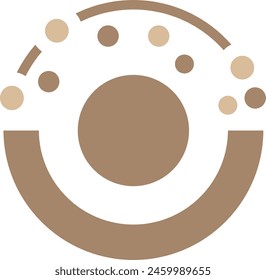 Diseño conceptual del logotipo de Digital Dots - forma de Vector