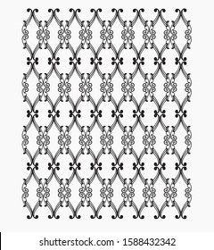 Digital dotted gradient. Vector template. The ancient texture of Indonesian batik. Circle box pattern. Nice pop-art background. Geometric shape graphic design. Decorative background vector