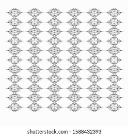 Digital dotted gradient. Vector template. The ancient texture of Indonesian batik. Circle box pattern. Nice pop-art background. Geometric shape graphic design. Decorative background vector