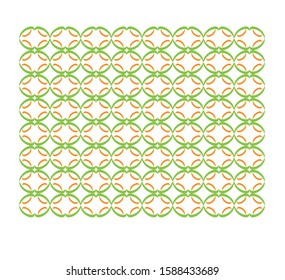 Digital dotted gradient. Vector template. The ancient texture of Indonesian batik. Circle box pattern. Nice pop-art background. Geometric shape graphic design. Decorative background vector