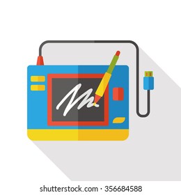 Digital Drawing Board flat icon