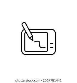 Digital Drawing Tablet With Stylus For Graphic Designers And Artists