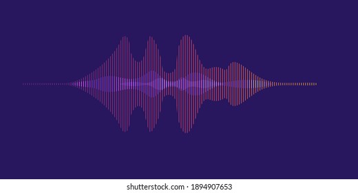 Digital dynamic wave abstract background vector artwork