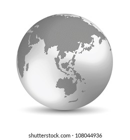 Digital Earth Concept Stock Vector (Royalty Free) 108044936 | Shutterstock