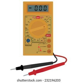 Digital electric multimeter, equipment, digital multimeter, measurement