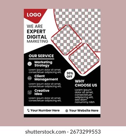 Digital Expert Consulting Flyer Template