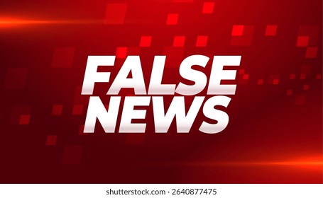 digital false news reporting screen template vector