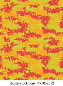 Digital fashionable camouflage pattern, vector illustration. Military print. Seamless vector wallpaper