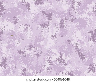 Digital fashionable camouflage pattern, vector illustration. Military print. Seamless vector wallpaper