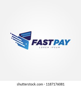 Digital Fast Payment Wallet Logo Sign Symbol Icon