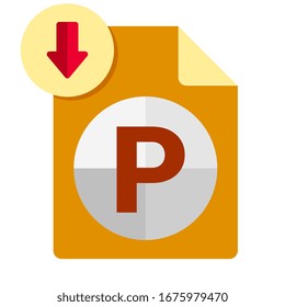 digital file data icon. vector illustration multimedia document
