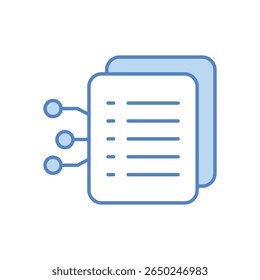 Digital File Icon vector stock illustration