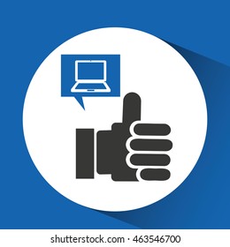 digital files data icon, vector illustration design