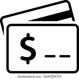 Finanças Digitais: representação limpa, nítida e minimalista de um par de cartões de crédito, apresentando ferramentas de transações financeiras.