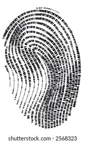 Digital finger print - web signature