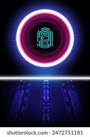 digital fingerprint technology Biometric data circuit security model and security protection from cyberattacks