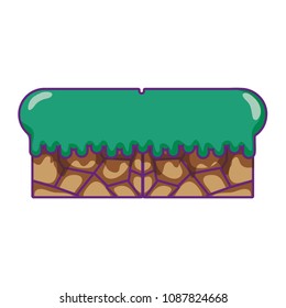 digital flat videogame graphic scene