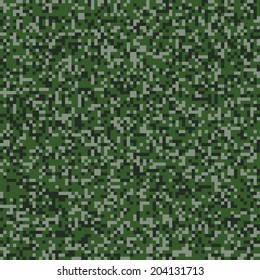 Digital flora seamless camo texture vector