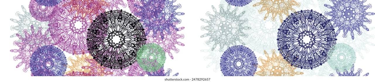 Diseño floral digital de todo el patrón de trabajo profesional textil sin fisuras