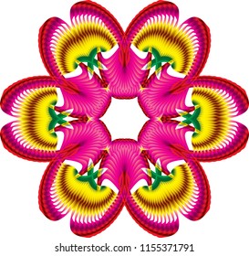 Digital Flower Art
