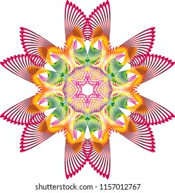 Digital Flower Art