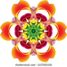Digital Flower Art