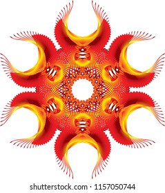 Digital Flower Art