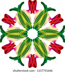 Digital Flower Art
