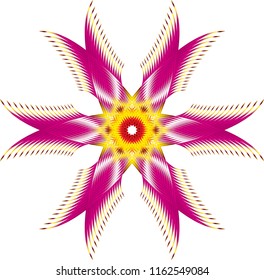 Digital flower Art
