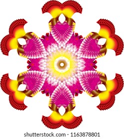 Digital Flower Art