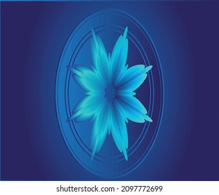 Digital flower design for different use