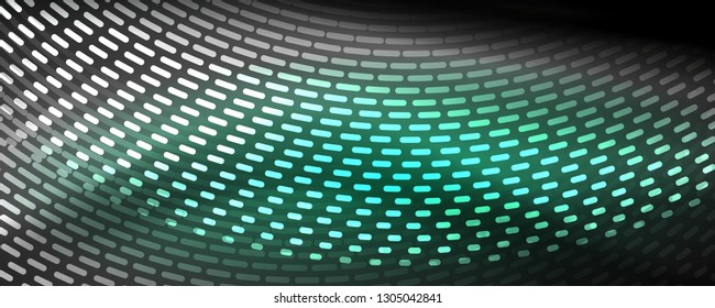 Digital flowing wave particles abstract background, vector smoke effect design. Vector illustration
