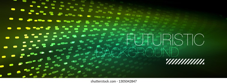 Digital flowing wave particles abstract background, vector smoke effect design. Vector illustration