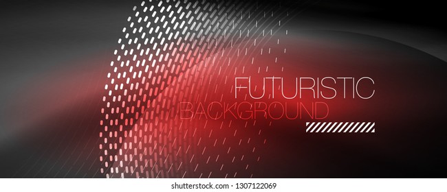 Digital flowing wave particles abstract background, vector smoke effect design. Vector illustration