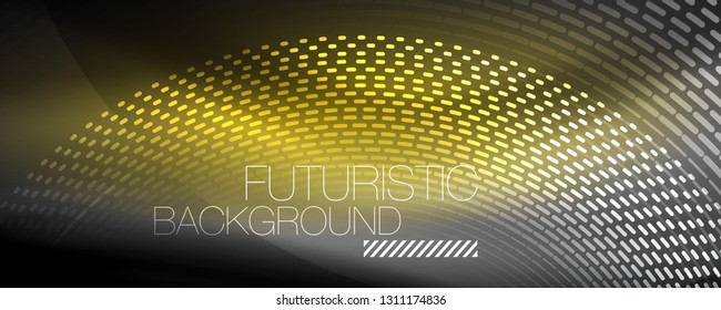Digital flowing wave particles abstract background, vector smoke effect design. Vector illustration