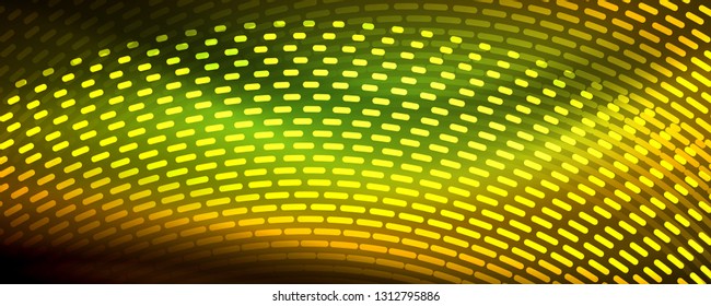 Digital flowing wave particles abstract background, vector smoke effect design. Vector illustration