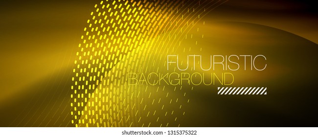 Digital flowing wave particles abstract background, vector smoke effect design. Vector illustration