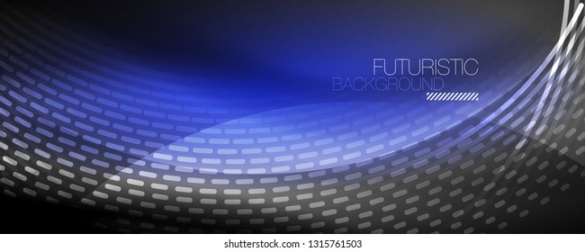 Digital flowing wave particles abstract background, vector smoke effect design. Vector illustration