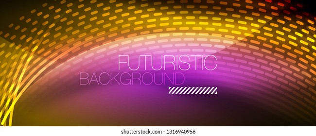 Digital flowing wave particles abstract background, vector smoke effect design. Vector illustration