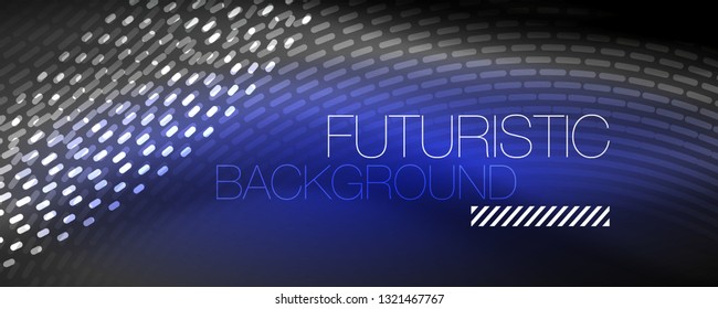 Digital flowing wave particles abstract background, vector smoke effect design. Vector illustration