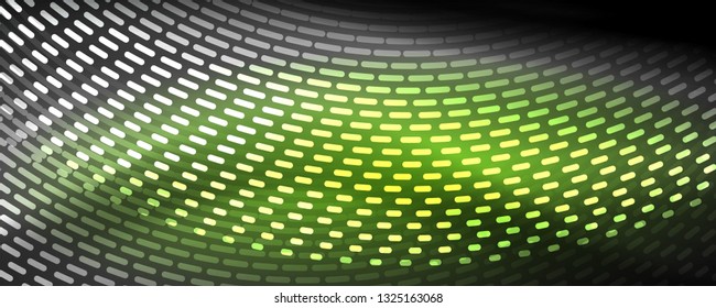 Digital flowing wave particles abstract background, vector smoke effect design. Vector illustration