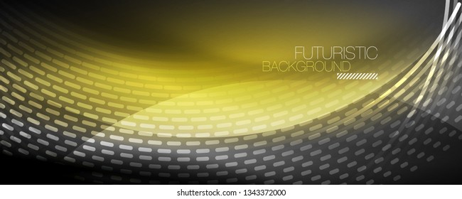 Digital flowing wave particles abstract background, vector smoke effect design. Vector illustration