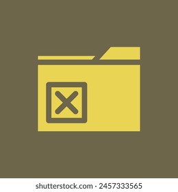 a digital folder checklist miscellaneous icon concept