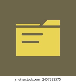 a digital folder document miscellaneous icon concept