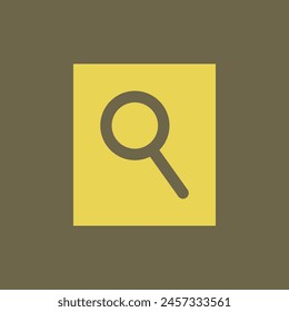 a digital folder search miscellaneous icon concept