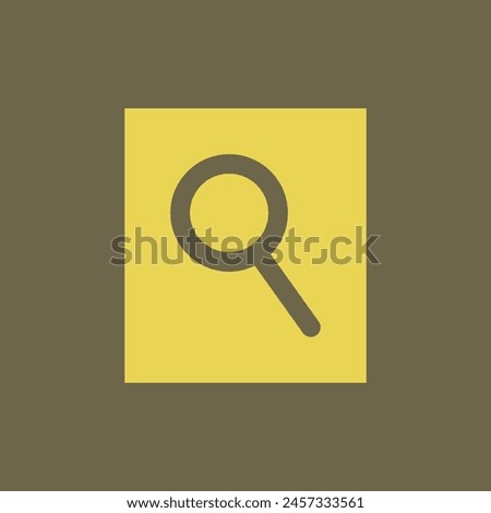 a digital folder search miscellaneous icon concept