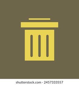 a digital folder trash miscellaneous icon concept