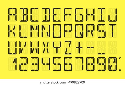 Digital font