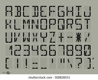 Digital font