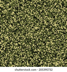 Digital frontier guard camo texture vector